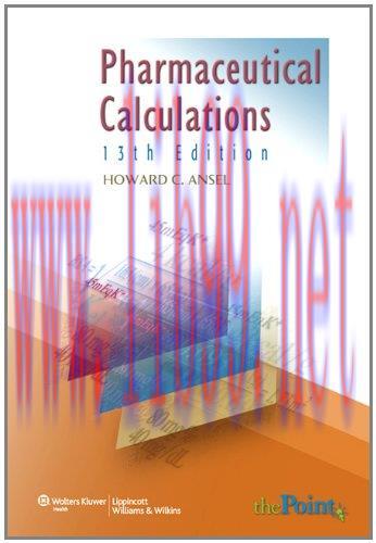 [FOX-Ebook]Pharmaceutical Calculations 13th edition
