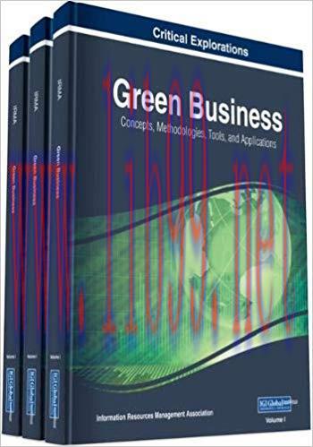 [PDF]Green Business: Concepts, Methodologies, Tools, and Applications, 3 Volumes