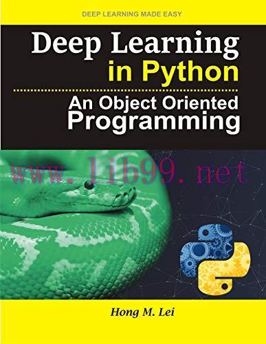 [FOX-Ebook]Deep Learning in Python: An Object Oriented Programming