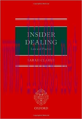 (PDF)Insider Dealing: Law and Practice