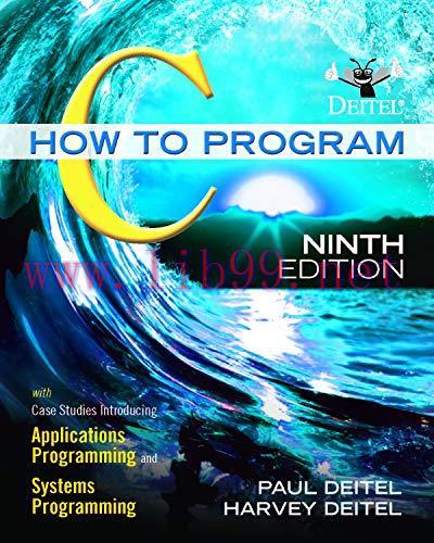 [FOX-Ebook]C How to Program, 9th Edition