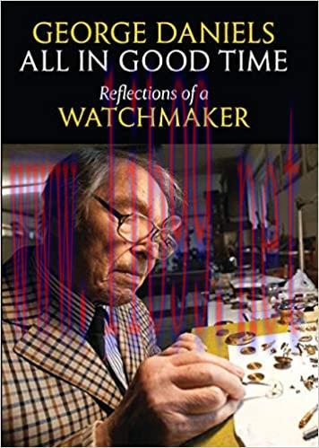 (PDF)All in Good Time: Reflections of a Watchmaker