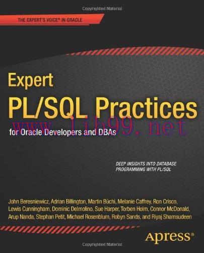 [FOX-Ebook]Expert PL/SQL Practices: for Oracle Developers and DBAs