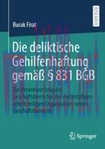 [PDF]Die deliktische Gehilfenhaftung gem&auml;&szlig; &sect; 831 BGB: Zur Verantwortung des Gesch&auml;ftsherrn bei ...