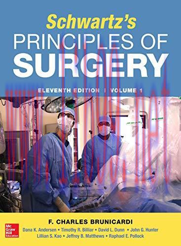 [AME]Schwartz's Principles of Surgery, Two Volume set, 11th edition (ORIGINAL PDF from_ Publish...