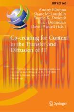 [PDF]Co-creating for Context in the Transfer and Diffusion of IT: IFIP WG 8.6 International Wor...