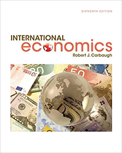 (Test Bank)International Economics 16th Edition by Carbaugh.zip