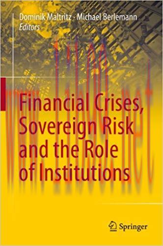 (PDF)Financial Crises, Sovereign Risk and the Role of Institutions 2013 Edition