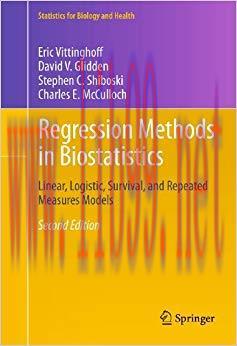 (PDF)Regression Methods in Biostatistics: Linear, Logistic, Survival, and Repeated Measures Mod...