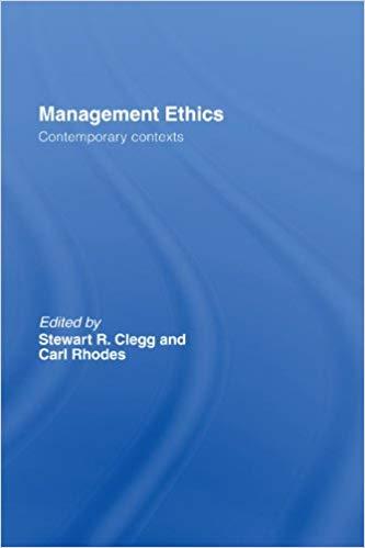 (PDF)Management Ethics Contemporary Contexts 1st Edition