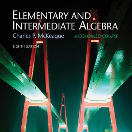 Elementary and Intermediate Algebra 3rd Edition 0495108510