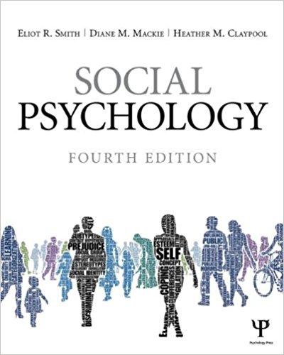 Social Psychology Fourth Edition 4th Edition