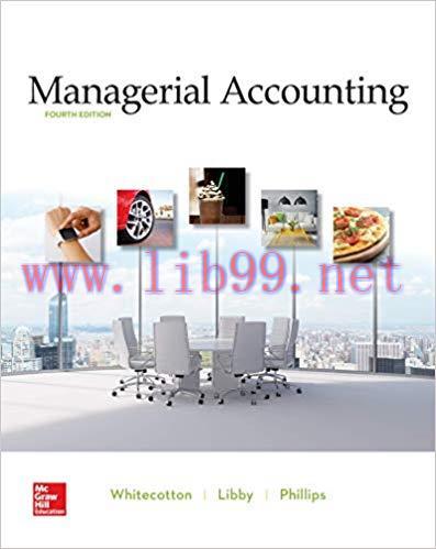 [EPUB]Managerial Accounting, 4th Edition [STACEY WHITECOTTON]