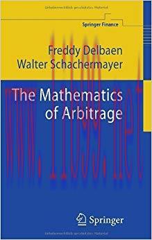 (PDF)The Mathematics of Arbitrage (Springer Finance)