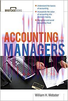 (PDF)Accounting for Managers (Briefcase Books Series) 1st Edition