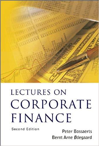 (PDF)Lectures on Corporate Finance 2nd Edition