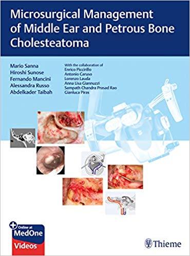 Microsurgical Management of Middle Ear and Petrous Bone Cholesteatoma (PDF+VIDEOS)
