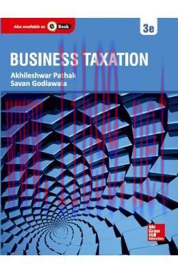 [FOX-Ebook]Business Taxation, 3rd Edition