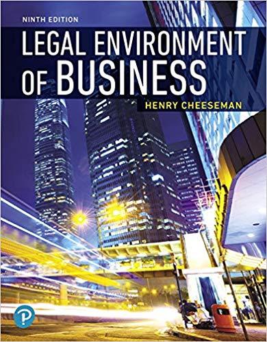 The Legal Environment of Business and Online Commerce, 9th Edition