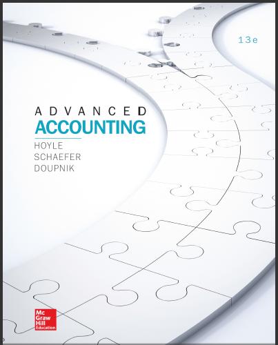 (TB)Advanced Accounting 13th Edition Joe Ben Hoyle.zip