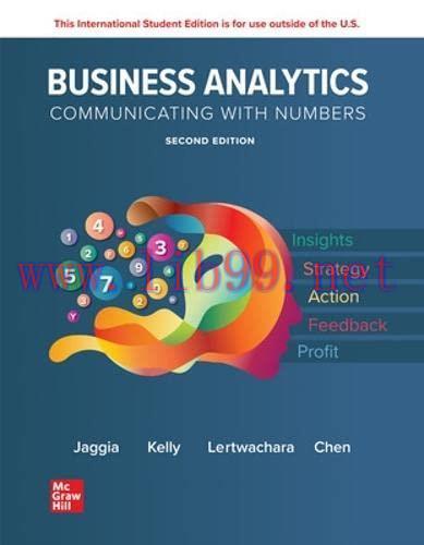 [FOX-Ebook]Business Analytics: Communicating with Numbers, 2nd Edition