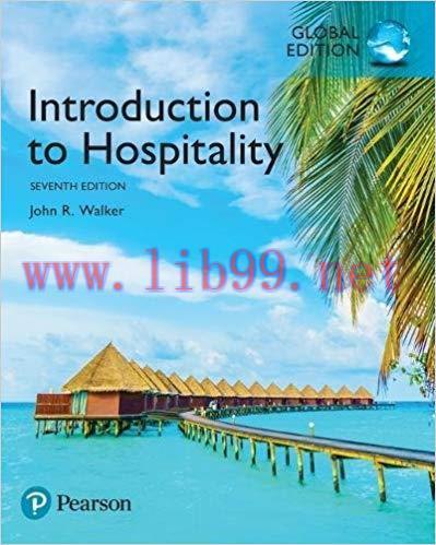 [PDF]Introduction to Hospitality, 7th Global Edition [John R. Walker]