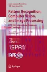 [PDF]Pattern Recognition, Computer Vision, and Image Processing. ICPR 2022 International Worksh...