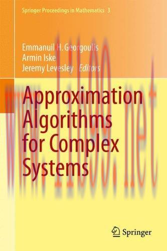 [FOX-Ebook]Approximation Algorithms for Complex Systems