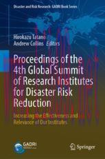 [PDF]Proceedings of the 4th Global Summit of Research Institutes for Disaster Risk Reduction: I...