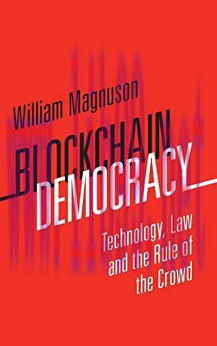 [FOX-Ebook]Blockchain Democracy: Technology, Law and the Rule of the Crowd