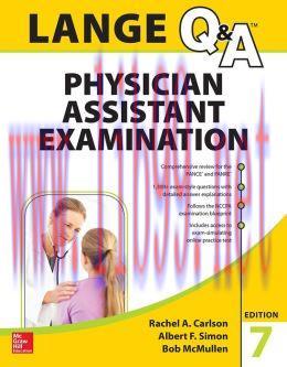 [AME]LANGE Q&A Physician Assistant Examination, 7th Edition (ORIGINAL PDF from_ Publisher)