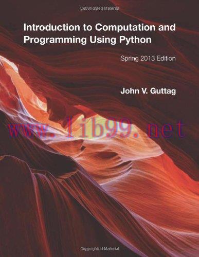 [FOX-Ebook]Introduction to Computation and Programming Using Python