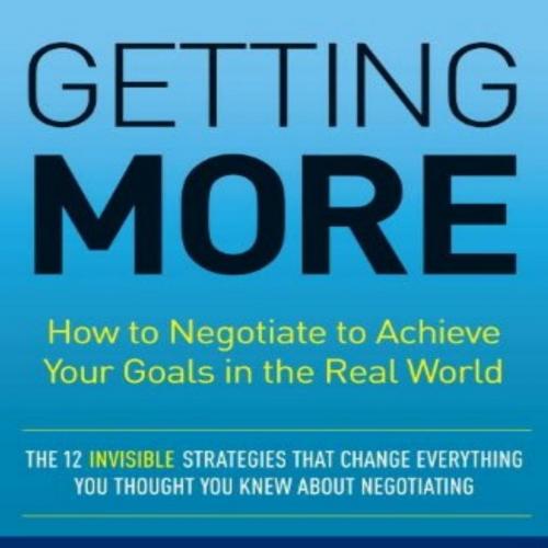 Getting More - Stuart Diamond