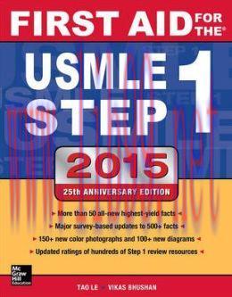 [AME]First Aid for the USMLE Step 1 2015 (ORIGINAL PDF from_ Publisher)