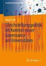 [PDF]Gleichstellungspolitik im Kontext neuer Governance an Universit&auml;ten