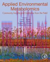 [PDF]Applied Environmental Metabolomics