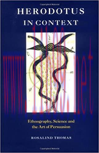(PDF)Herodotus in Context: Ethnography, Science and the Art of Persuasion