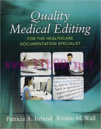 [PDF]Quality Medical Editing for the Healthcare Documentation Specialist