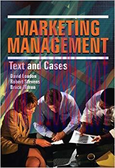 (PDF)Marketing Management: Text and Cases 1st Edition