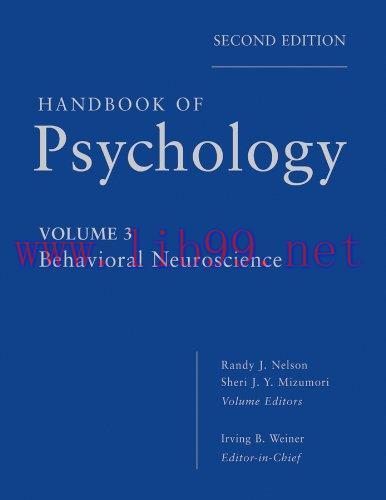 [AME]Handbook of Psychology, Volume 3: Behavioral Neuroscience, 2nd Edition (EPUB)