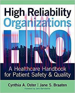 (PDF)High Reliability Organizations: A Healthcare Handbook for Patient Safety & Quality