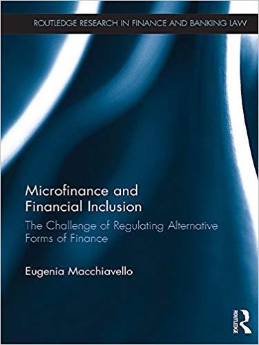 (PDF)Microfinance and Financial Inclusion The challenge of regulating alternative forms of fina...