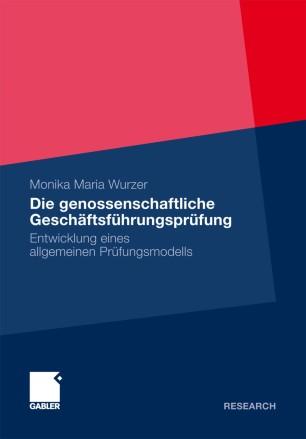 Die genossenschaftliche Gesch&auml;ftsf&uuml;hrungspr&uuml;fung