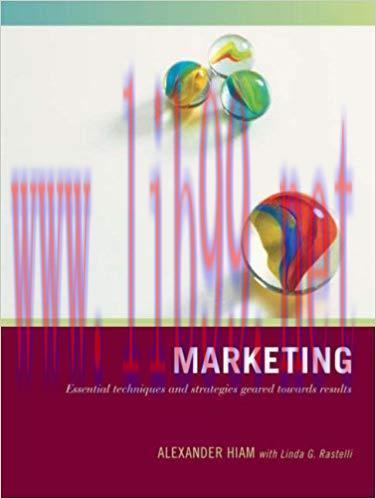 [PDF]Marketing - Essential Techniques and Strategies Geared Towards Results