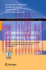 [PDF]HCI International 2023 &ndash; Late Breaking Posters: 25th International Conference on Human-Com...