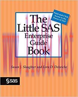 The Little SAS Enterprise Guide Book 1st Edition