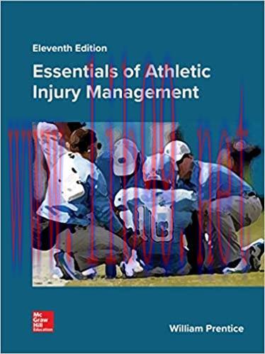 [PDF]Essentials of Athletic Injury Management, 11th Edition [William Prentice]