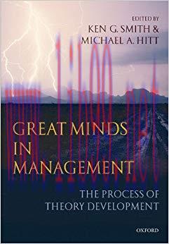 (PDF)Great Minds in Management: The Process of Theory Development 1st Edition