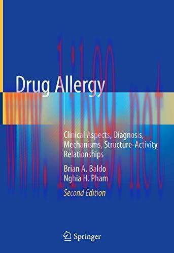 [AME]Drug Allergy: Clinical Aspects, Diagnosis, Mechanisms, Structure-Activity Relationships, 2...