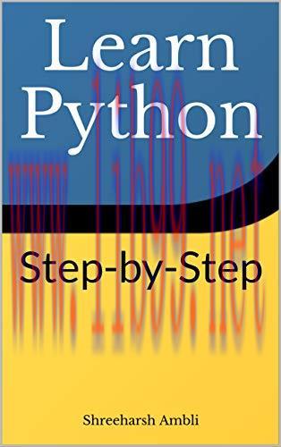 [FOX-Ebook]Learn Python: Step-by-Step